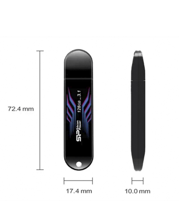 فلش مموری USB3.2 سیلیکون پاور مدلBlaze B10 ظرفیت 64 گیگابایت