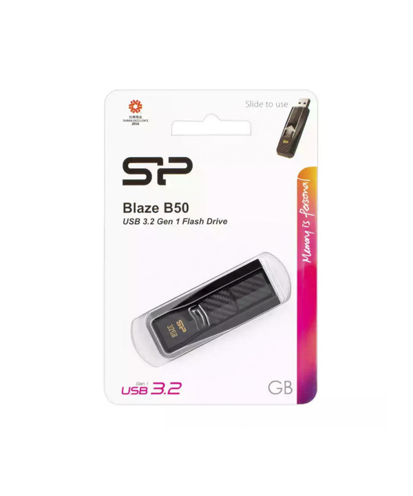 فلش مموری USB3.2 سیلیکون پاور مدل Blaze B50 ظرفیت 256 گیگابایت