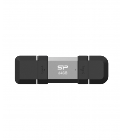 فلش مموری USB 3.2 سیلیکون پاور مدل Mobile C51 ظرفیت 64 گیگابایت