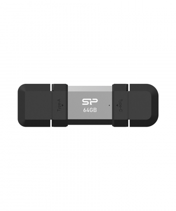 فلش مموری USB 3.2 سیلیکون پاور مدل Mobile C51 ظرفیت 64 گیگابایت