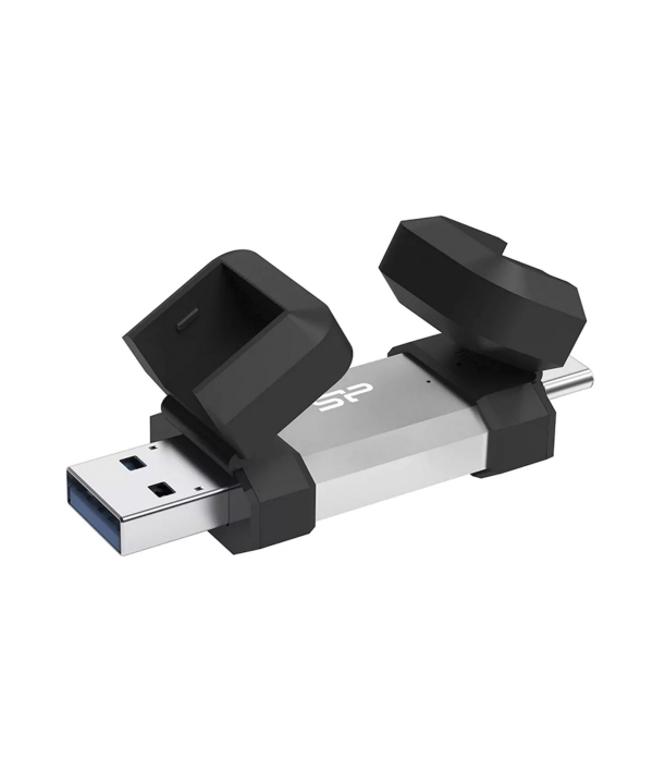 فلش مموری USB 3.2 سیلیکون پاور مدل Mobile C51 ظرفیت 128 گیگابایت