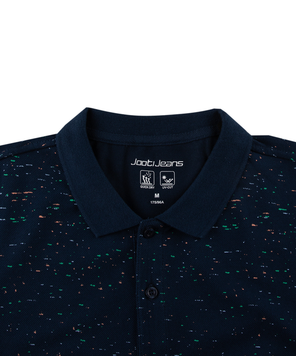 پولوشرت مردانه طرح دار جوتی جینز Jooti Jeans