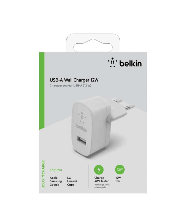 شارژر دیواری بلکین مدل WCA002vfWH BOOST CHARGE