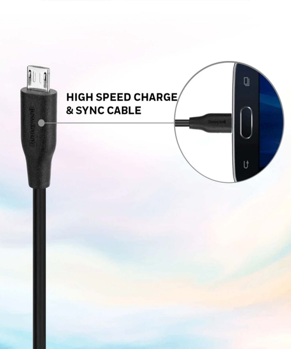 کابل تبدیل USB به microUSB هانیول مدل HC000022 طول 1.2 متر