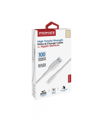 کابل تبدیل USB-A به لایتنینگ پرومیت مدل XCORD-AI.W به طول 1 متر