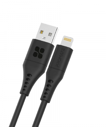 کابل تبدیل USB-A به لایتنینگ پرومیت مدل POWERLINK-AI200.به طول 2 متر