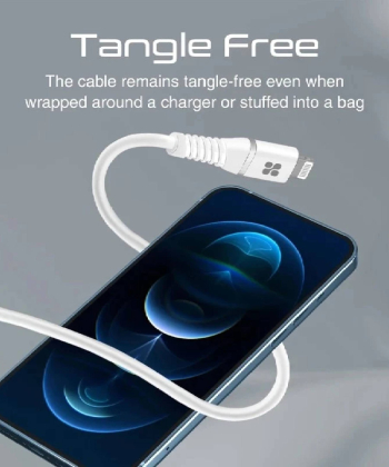 کابل تبدیل USB-C به لایتنینگ پرومیت مدل POWERLINE-CI120 طول 1.2 متر