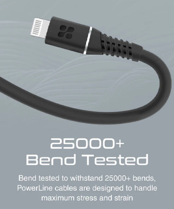 کابل USB-C به لایتنینگ پرومیت مدل POWERLINE-CI120 طول 1.2 متر