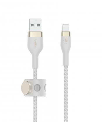 کابل تبدیل USB به لایتنینگ بلکین مدل CAA010bt1MWH طول 1 متر