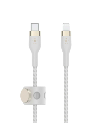 کابل تبدیل USB-C به لایتنینگ بلکین مدل CAA011bt1MWH طول 1 متر