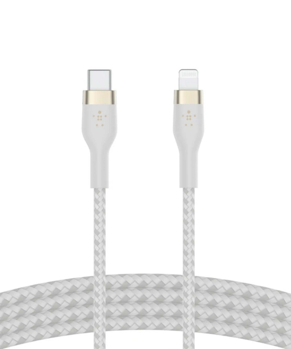 کابل تبدیل USB-C به لایتنینگ بلکین مدل CAA011bt1MWH طول 1 متر