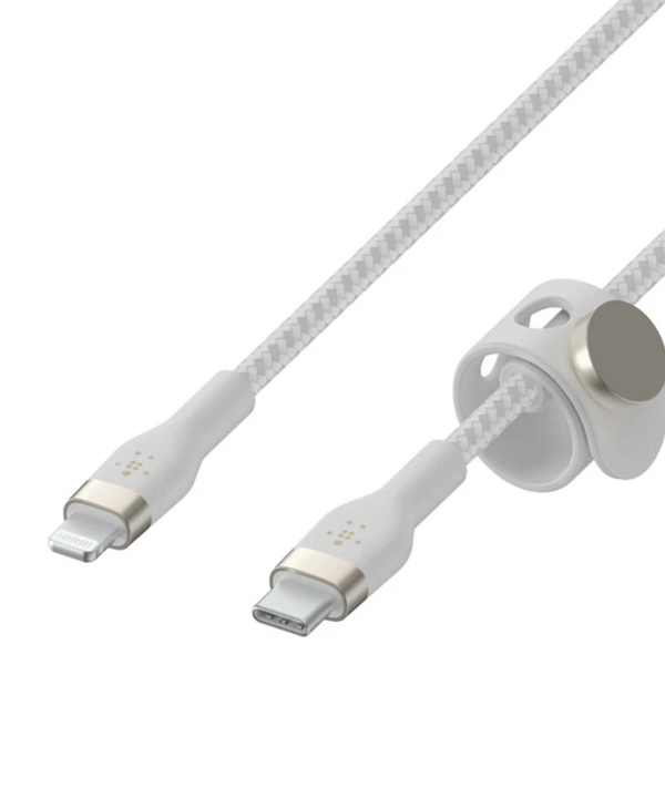 کابل تبدیل USB-C به لایتنینگ بلکین مدل CAA011bt1MWH طول 1 متر