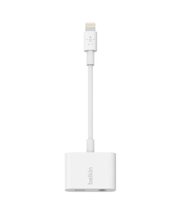 مبدل لایتنینگ به جک 3.5 میلی متری بلکین مدل F8J212btWHT