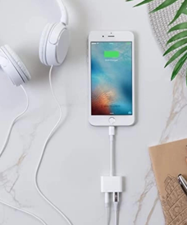 مبدل لایتنینگ به جک 3.5 میلی متری بلکین مدل F8J212btWHT