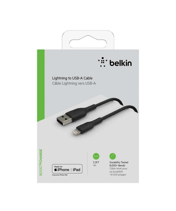 کابل تبدیلUSB به لایتنینگ بلکین مدل CAA001bt1MMG طول 1 متر