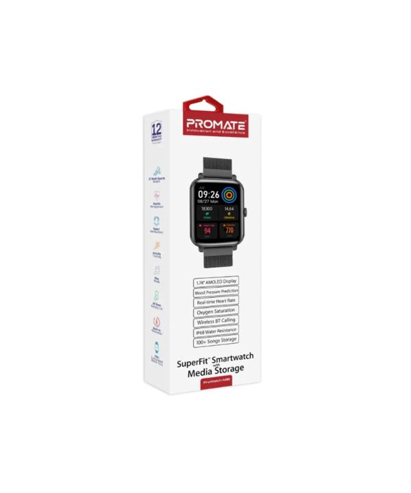 ساعت هوشمند پرومیت مدل PROWATCH-M18.GRAPHITE