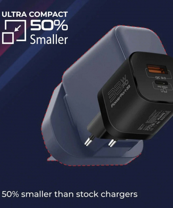 شارژر دیواری 33 وات پرومیت مدل POWERPORT-33.BLK.EU
