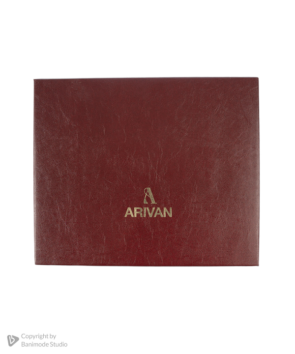 ست هدیه چرم طبیعی مردانه آریوان Arivan کد 990L