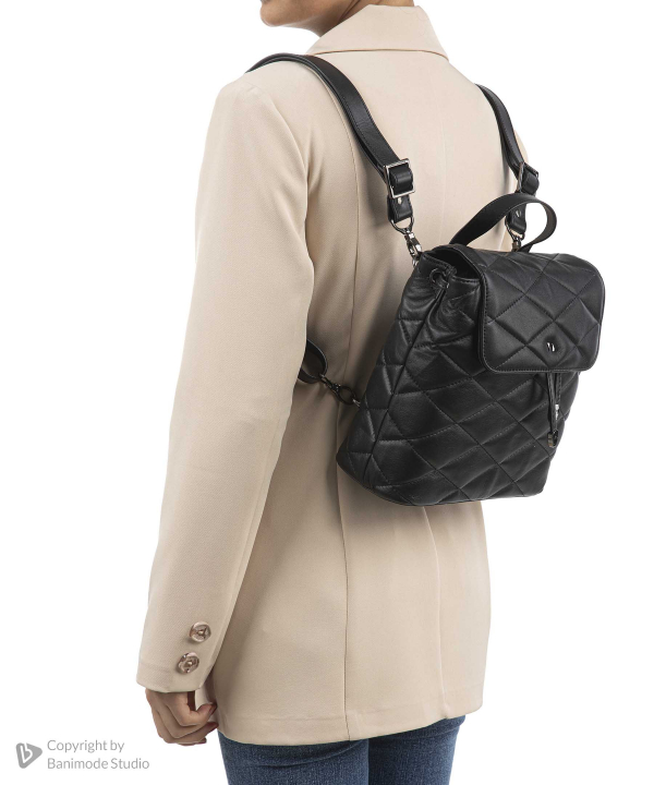 کوله پشتی چرم طبیعی چرم مشهد Mashad Leather مدل V5003