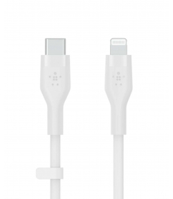 کابل تبدیل USB-C به لایتنینگ بلکین مدل CAA009bt3MWH طول 3 متر