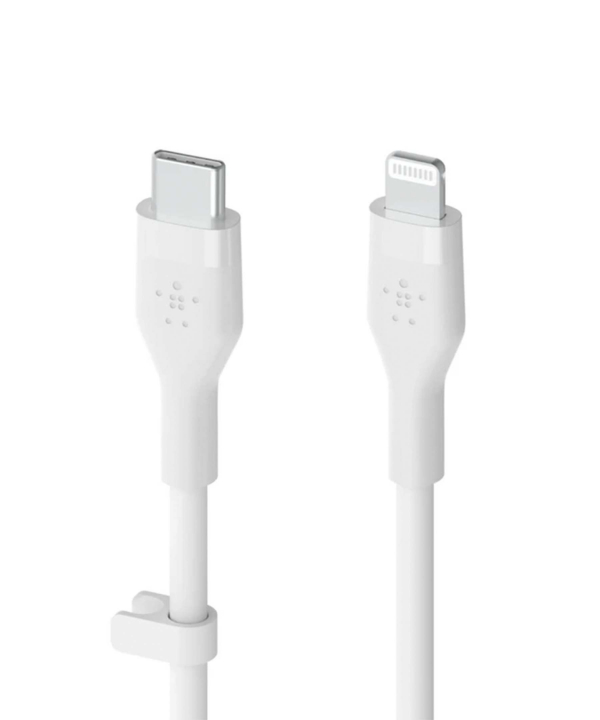 کابل تبدیل USB-C به لایتنینگ بلکین مدل CAA009bt3MWH طول 3 متر