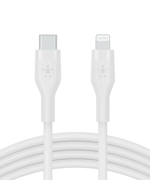 کابل تبدیل USB-C به لایتنینگ بلکین مدل CAA009bt3MWH طول 3 متر