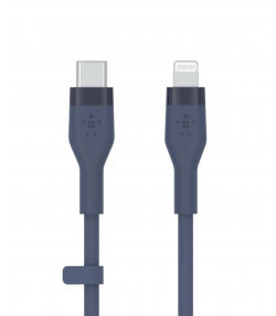 کابل تبدیل USB-C به لایتنینگ بلکین مدل CAA009bt3MBL طول 3 متر