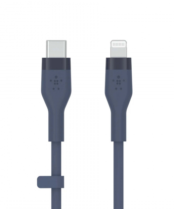 کابل تبدیل USB-C به لایتنینگ بلکین مدل CAA009bt3MBL طول 3 متر