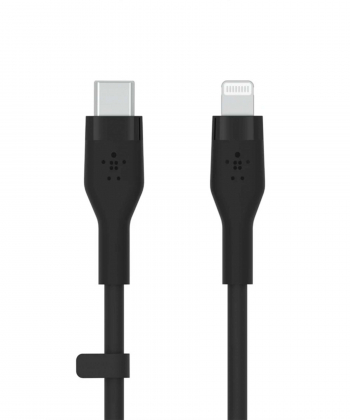 کابل تبدیل USB-C با لایتنینگ بلکین مدل CAA009bt3MBK طول 3 متر