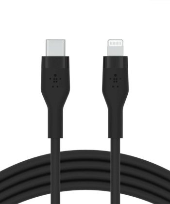 کابل تبدیل USB-C با لایتنینگ بلکین مدل CAA009bt3MBK طول 3 متر