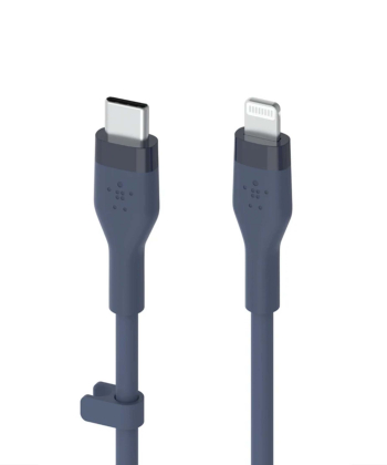 کابل تبدیل USB-C به لایتنینگ بلکین مدل CAA009bt1MBL طول 1 متر