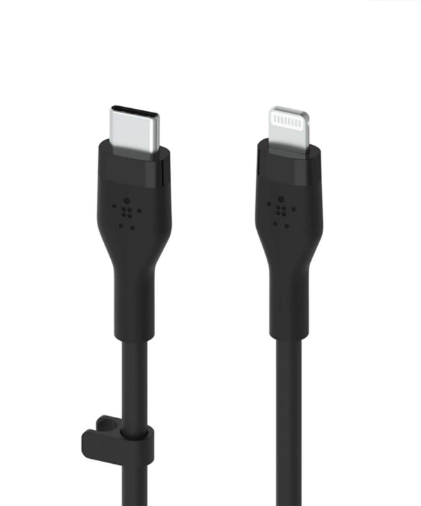 کابل تبدیل USB-C به لایتنینگ بلکین مدل CAA009bt1MBK طول 1 متر