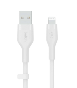کابل تبدیل USB به لایتنینگ بلکین مدل CAA008bt1MWH طول 1 متر
