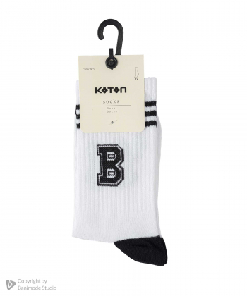 جوراب ساق بلند زنانه کوتون Koton کد 5WAK80024AA