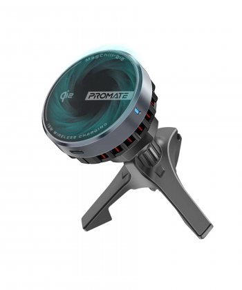 شارژر بی سیم پرومیت مدل MAGCHILL-QI2