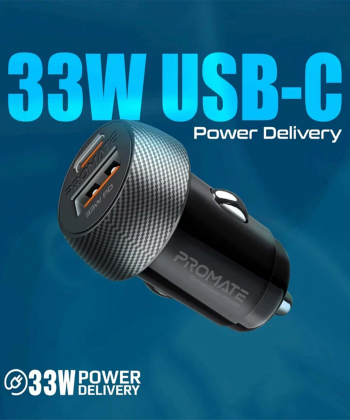 شارژر فندکی 33 وات پرومیت مدل DRIVEGEAR-PD33