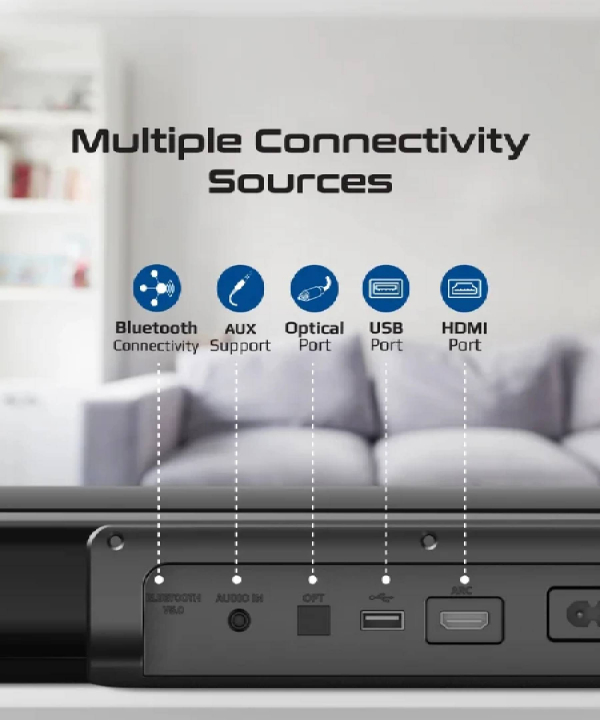 ساندبار 60 وات پرومیت مدل STREAMBAR-60.EU