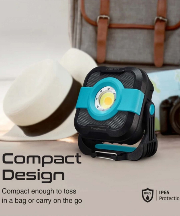 پاوربانک پرومیت مدل CAMPMATE-3 ظرفیت 9000 میلی‌آمپرساعت