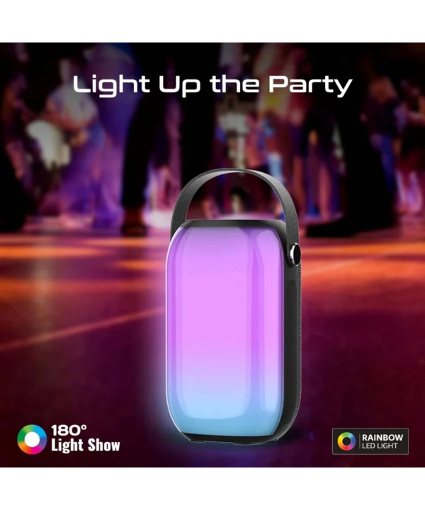اسپیکر بلوتوثی قابل حمل پرومیت مدل SPECTRO-20 | مشکی