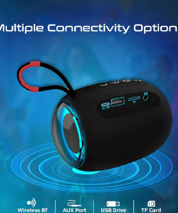 اسپیکر بلوتوثی قابل حمل پرومیت مدل CAPSULE-3.BLK