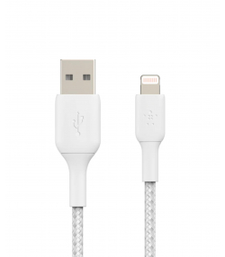 کابل تبدیل USB به لایتنینگ بلکین مدل CAA002bt1MWH طول 1 متر