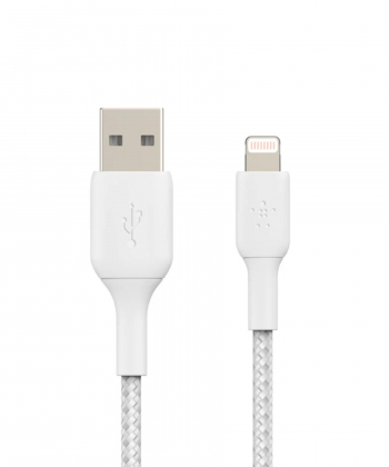 کابل تبدیل USB به لایتنینگ بلکین مدل CAA002bt1MWH طول 1 متر
