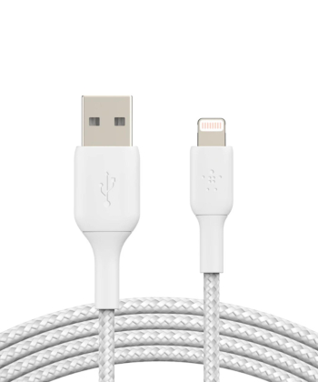 کابل تبدیل USB به لایتنینگ بلکین مدل CAA002bt1MWH طول 1 متر