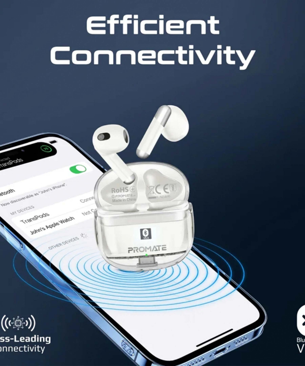 هدفون بی سیم پرومیت مدل TRANSPODS