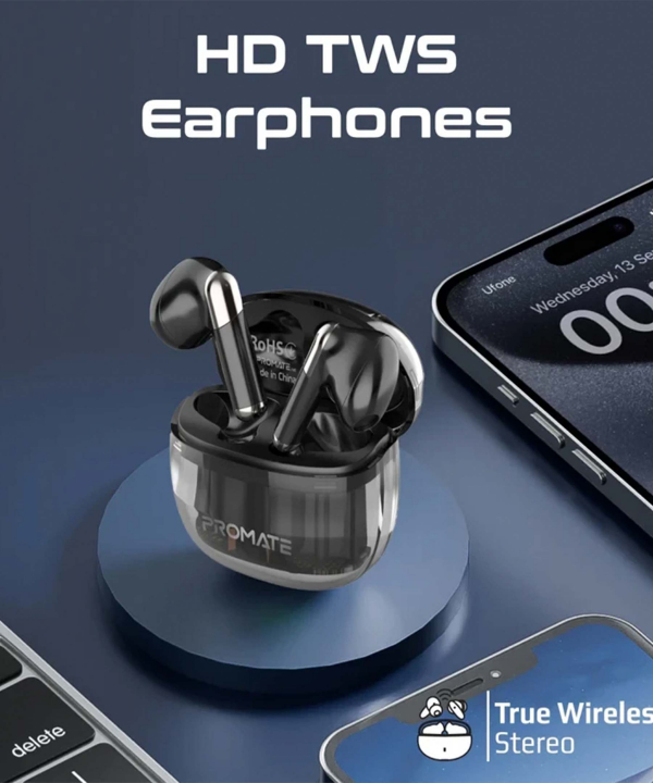 هدفون بی سیم پرومیت مدل TRANSPODS