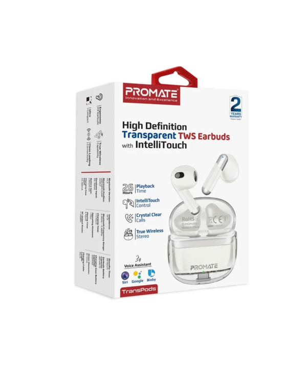 هدفون بی سیم پرومیت مدل TRANSPODS