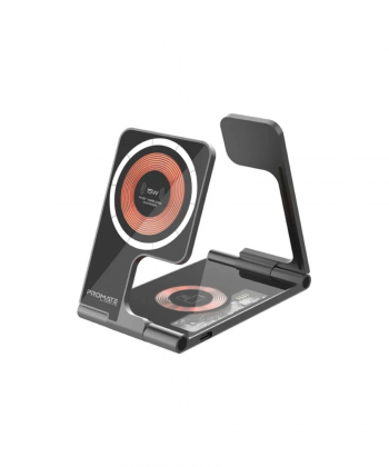 شارژر بی سیم پرومیت مدل AURAFOLD-TRIO