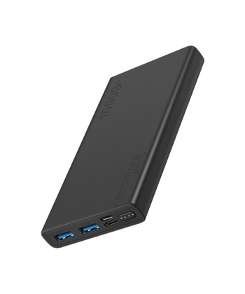پاوربانک پرومیت مدل BOLT-10.BLACK ظرفیت 10000 میلی آمپر ساعت