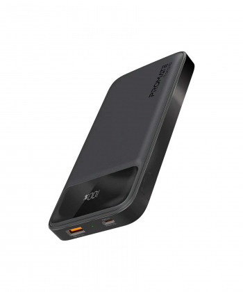 پاوربانک پرومیت مدل TORQ-10.BLACK ظرفیت 10000 میلی آمپر ساعت