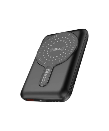 پاوربانک پرومیت مدل POWERMAG-10PRO.BLACK ظرفیت 10000 میلی آمپر ساعت